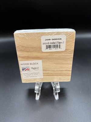 Home Decor. USA. Highland Home. Wooden Block [NEW]. Walk by Faith Decorative Block. 4"W