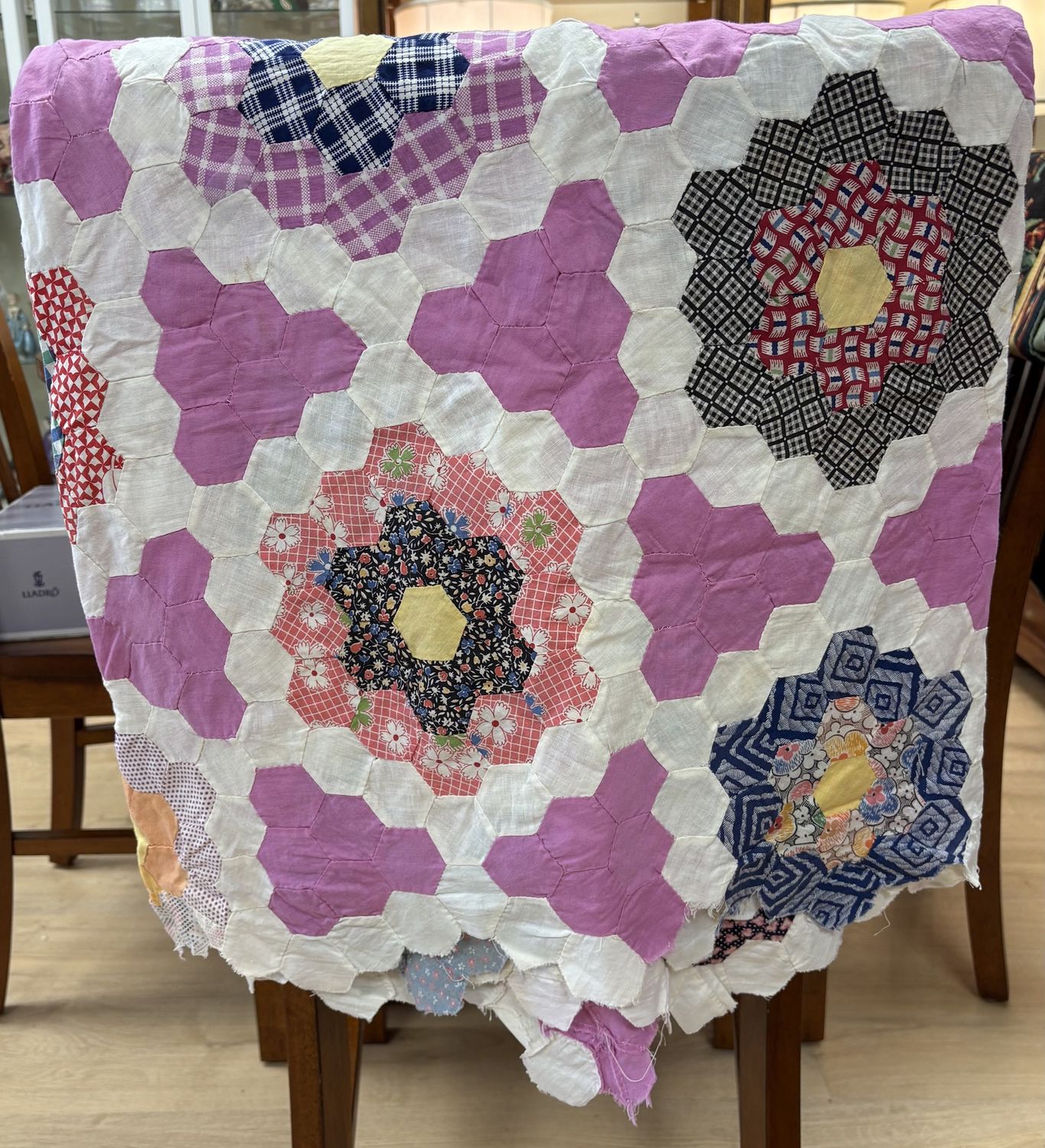 Housewares. Quit. Handmade Hex Top