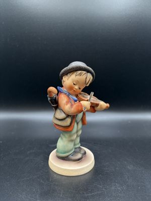 Figurine. Germany. Hummel. #4 Little Fiddler TMK3SS. 5"H