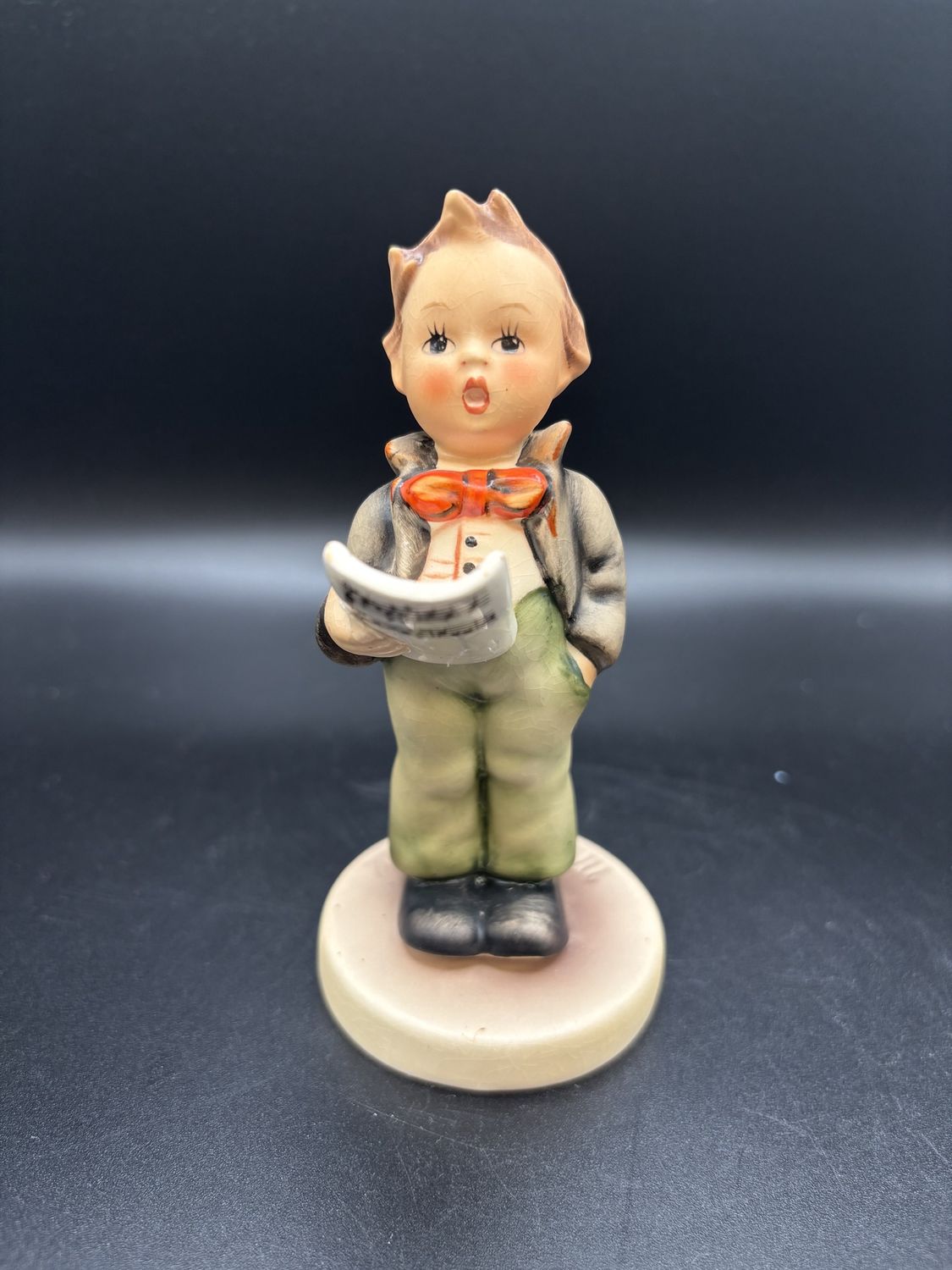 Figurine. Germany. Hummel. #135 &quot;The Soloist.&quot; CMK 1972-1979. 4.75&quot;H