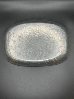 Kitchen Misc. Wilton Armetale. Pewter Bread Tray. "Give us This Day Our Daily Bread". 9.5"L x 6.5"W