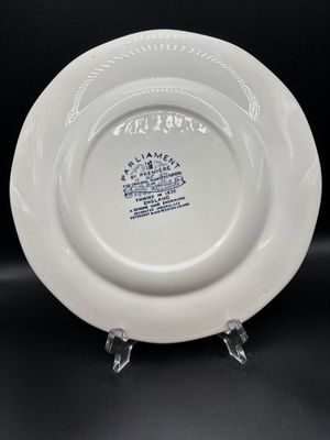 Dishware. England. Premiere. Asiatic Pheasant Blue Dinner Plate. 10"W