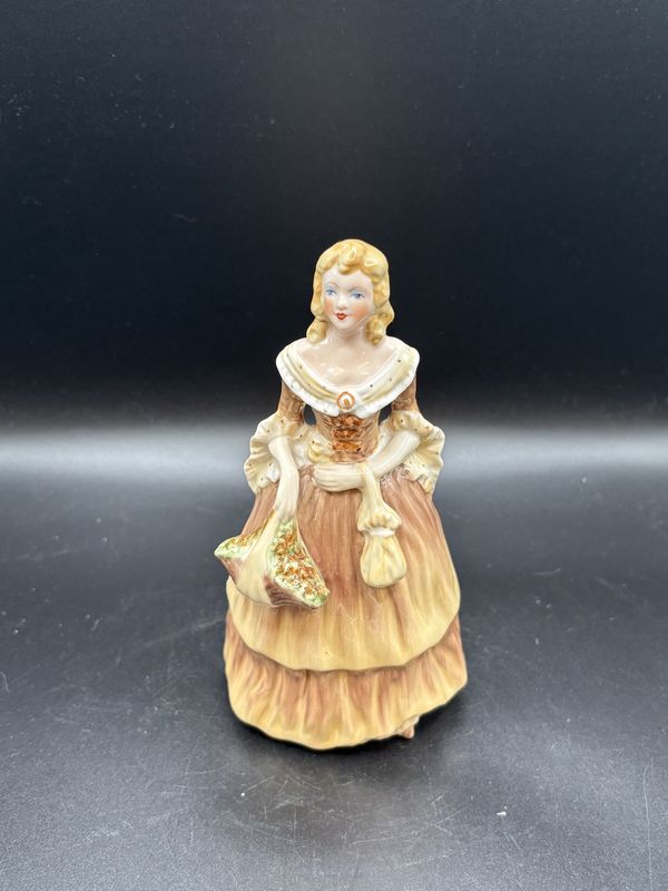 Figurine. England. Coalport. Rosalinda Porcelain Figure. 6&quot;H
