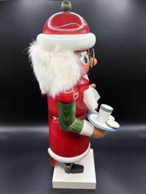 Nutcracker. Germany. Expertic. Mrs. Claus with Holly Base. 13"H