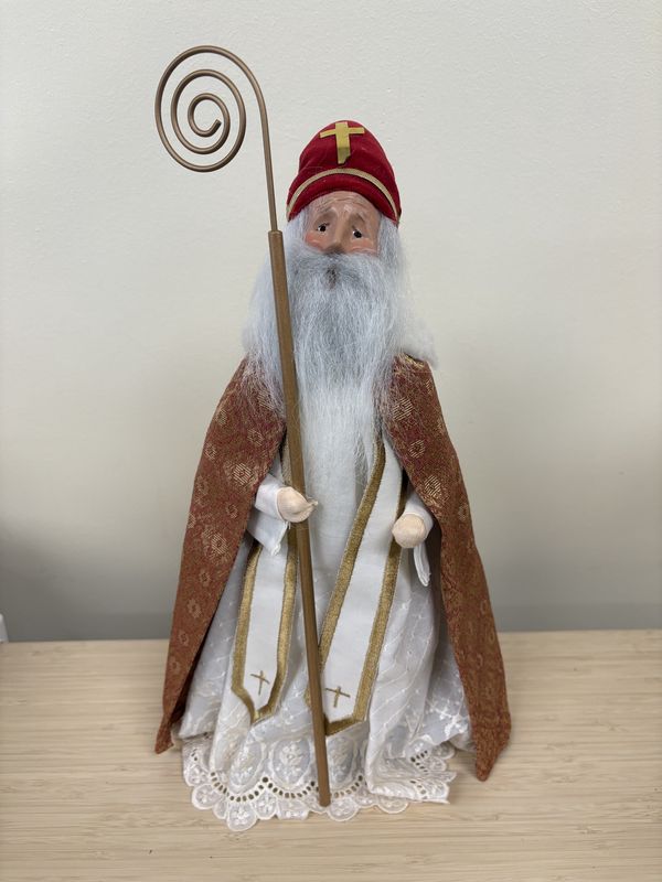 Figure. USA. Byers&#39; Choice. Saint Nicholas. 13&quot;H
