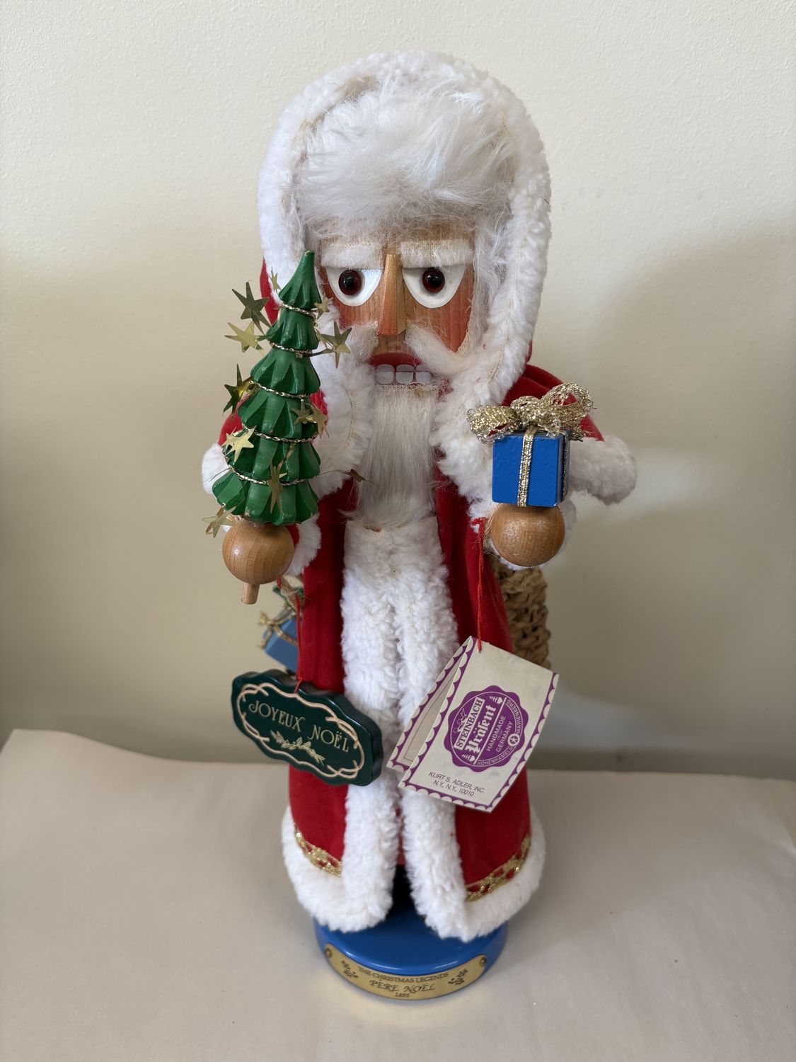 Nutcracker. Germany. Steinbach. The Christmas Legends &quot;Pere Noel&quot;. 16&quot;H