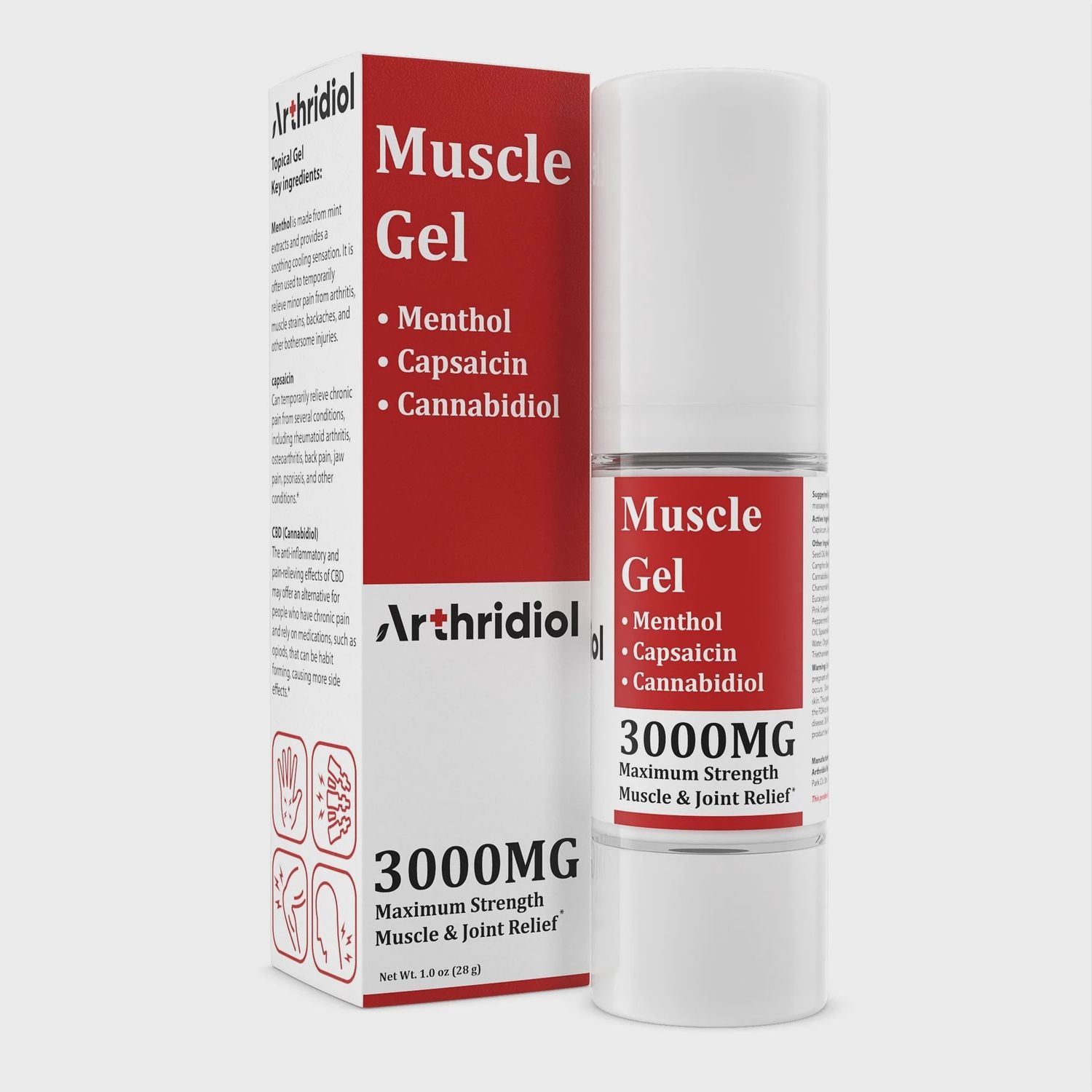 Arthridiol Muscle Gel