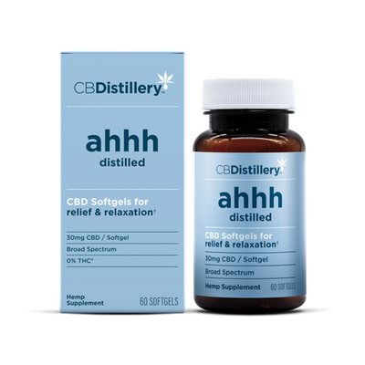 CBDistillery 30mg CBD Soft Gels