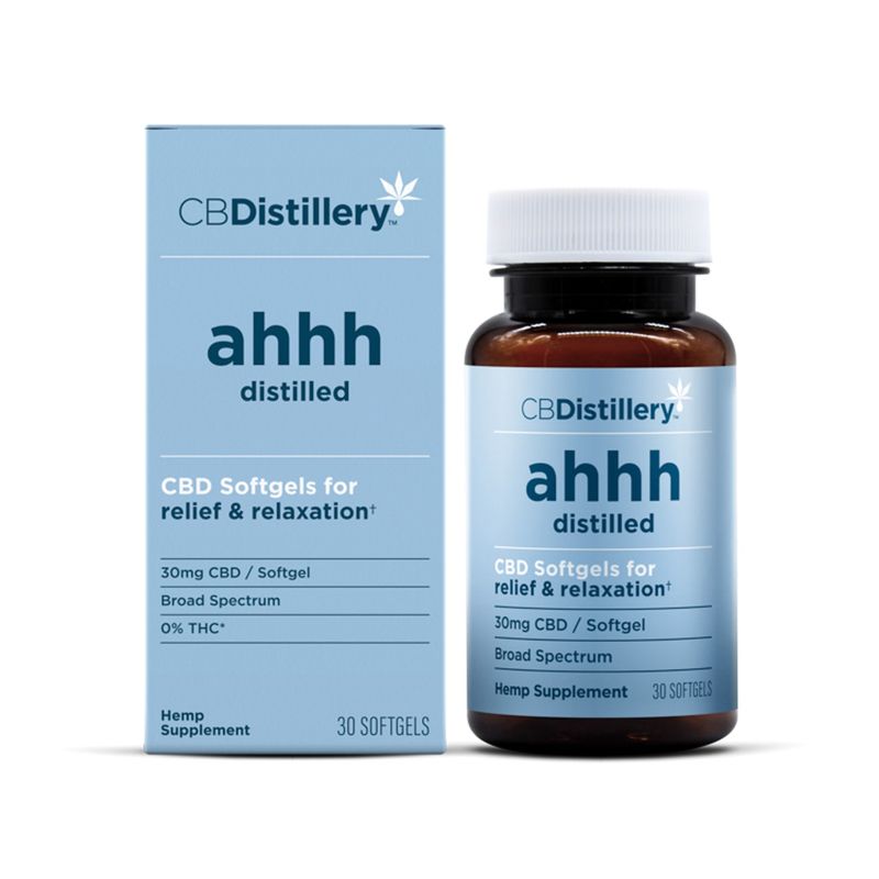 CBDistillery 30mg CBD Soft Gels