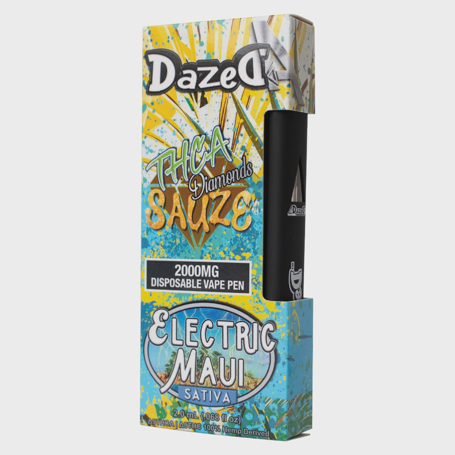 DaZeD Disposable (2g), Strain: Electric Maui (S)