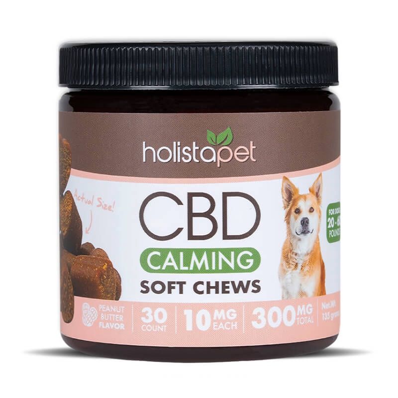 holistapet CBD Dog Soft Chews - CALMING (30CT)