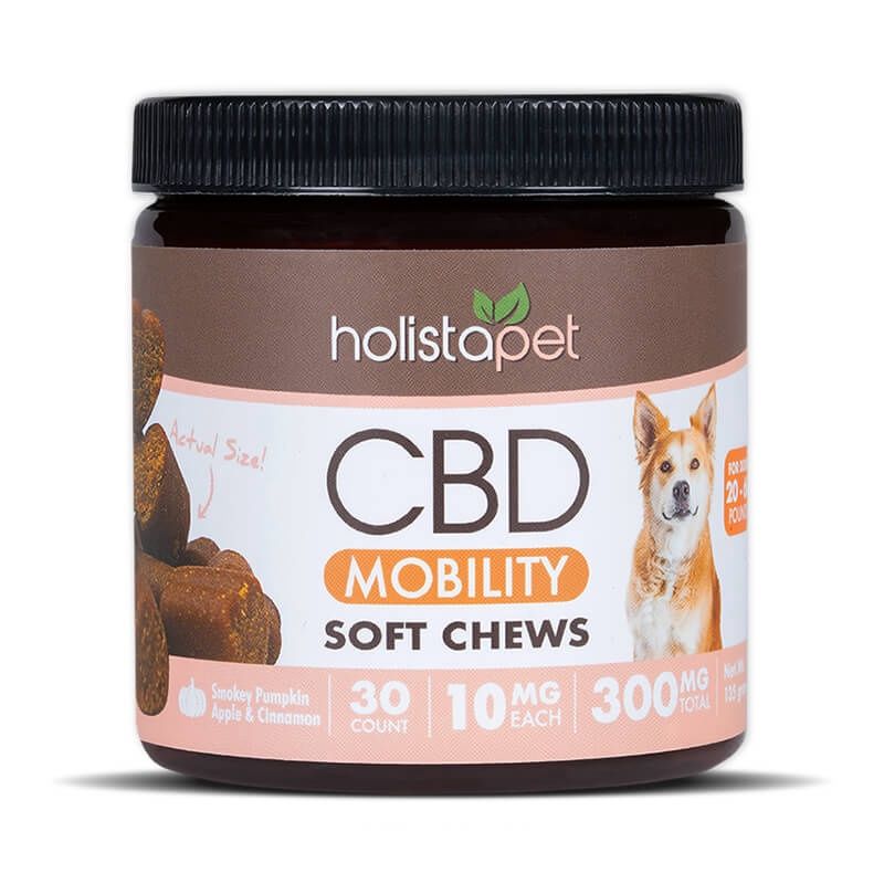 holistapet CBD Dog Soft Chews - MOBILITY (30CT)