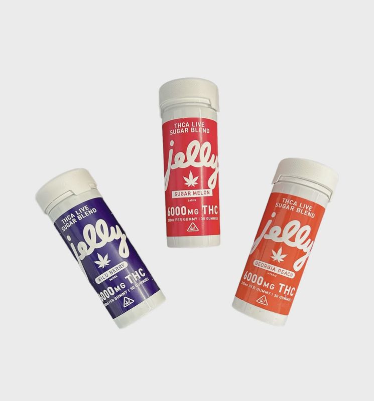 jelly THCA Live Sugar Blend Gummies
