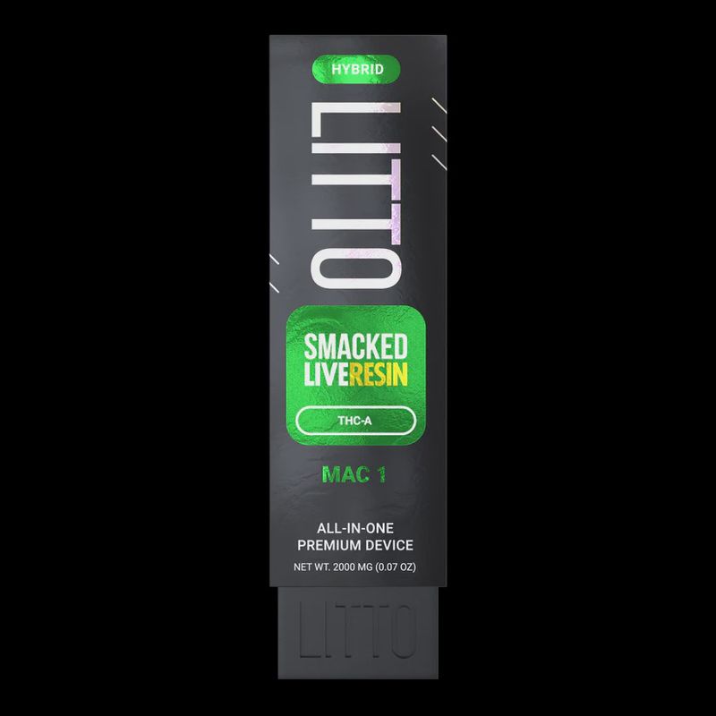 LITTO SMACKED Live Resin THC-A Disposable (2g)