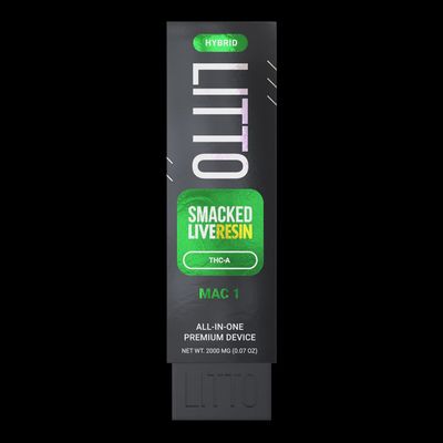 LITTO SMACKED Live Resin THC-A Disposable (2g)