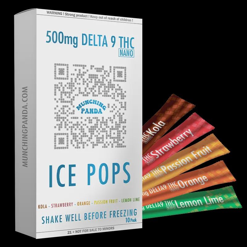 Munching Panda Delta 9 Nano THC Ice Pop (50mg)