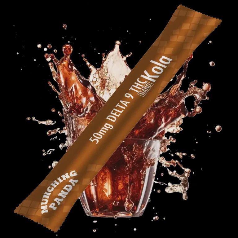 Munching Panda Delta 9 Nano THC Ice Pop (50mg), Flavour: Kola