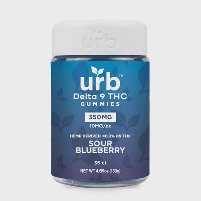 urb Delta 9 THC Gummies - 35 Count (350mg)