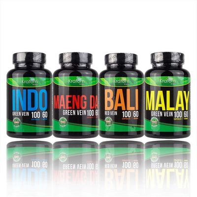 Kratom Kaps Green Indo (100CT)