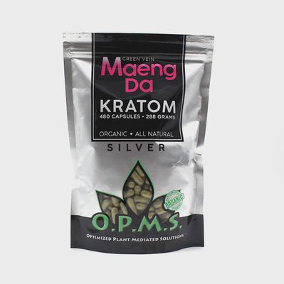 OPMS Silver Green Maeng Da - 288g (480CT)