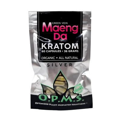OPMS Silver Green Maeng Da - 36g (60CT)