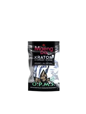 OPMS Silver Red Maeng Da - 36g (60CTBG)