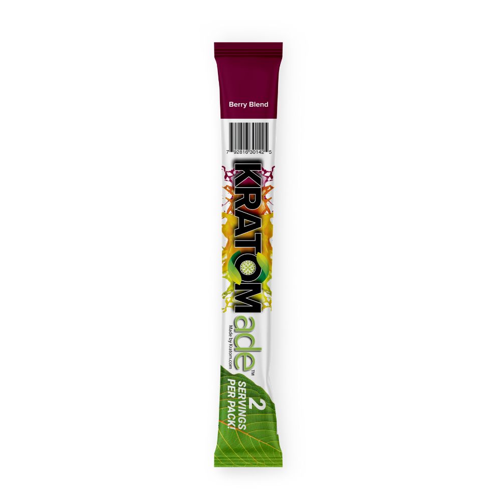 KRATOMade Drink Mix (100mg), Flavour: Berry Blend