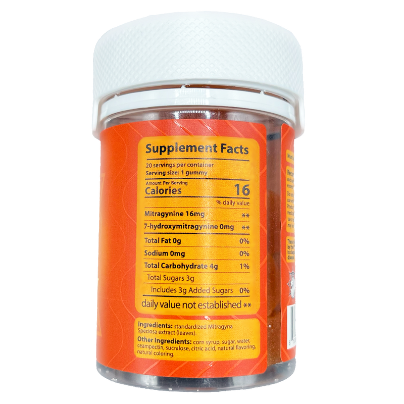 Zion Herbals Speciosa Gummies - 320mg (20CT)
