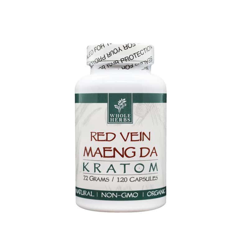 Whole Herbs Red Vein Maeng Da (120CT)
