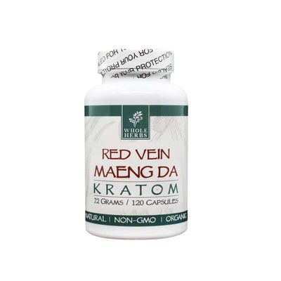 Whole Herbs Red Vein Maeng Da (120CT)