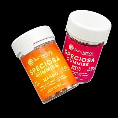 Zion Herbals Speciosa Gummies - 320mg (20CT)
