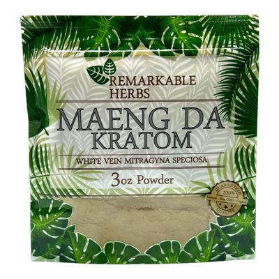 Remarkable Herbs White Maeng Da (3OZ)