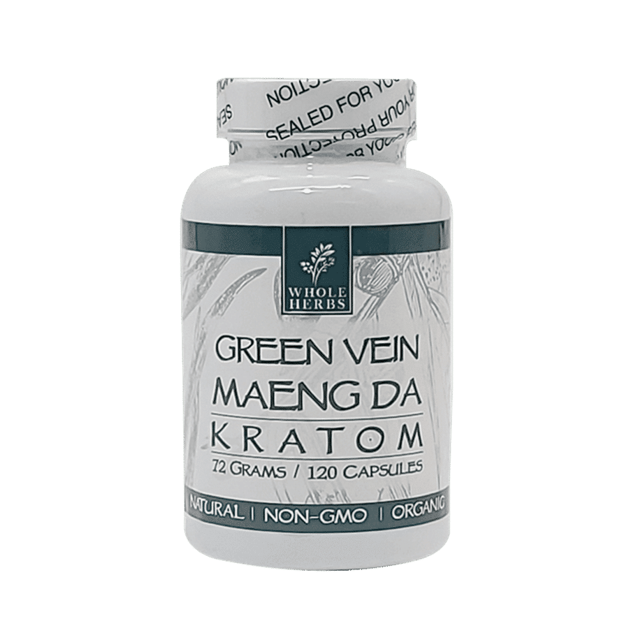 Whole Herbs Green Vein Maeng Da (120CT)