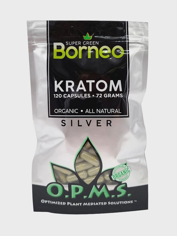 OPMS Silver Super Green Borneo - 72g (120CT)