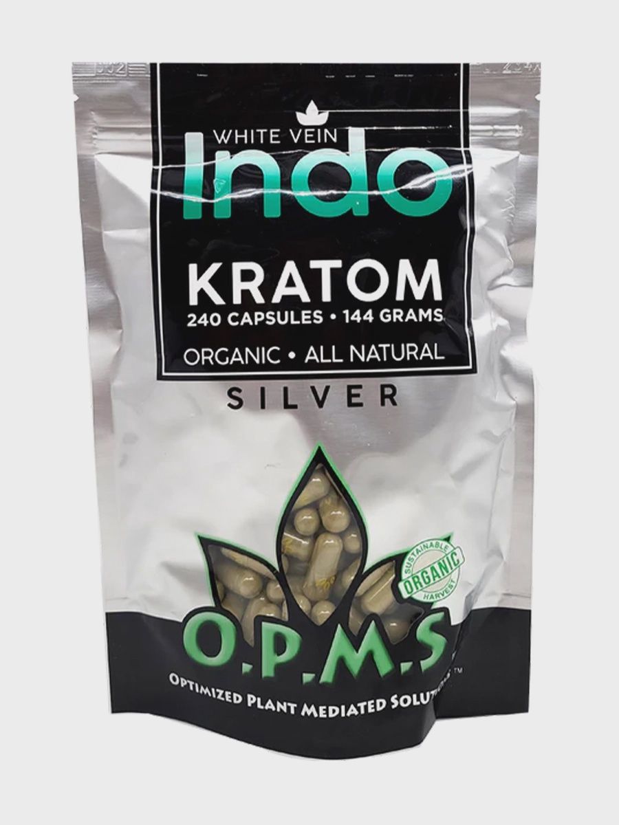 OPMS Silver White Vein Indo - 144g (240CT)