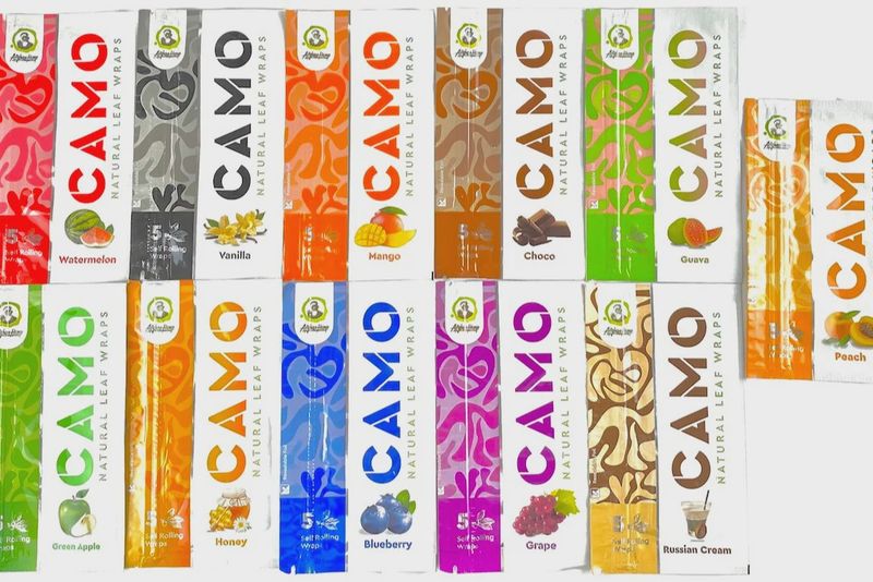 CAMO Natural Leaf Wraps