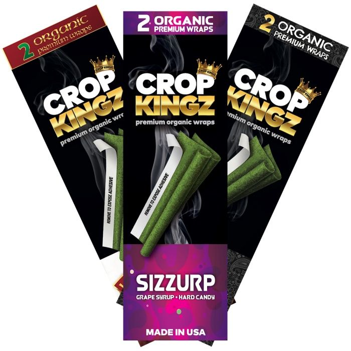 Crop Kingz Premium Organic Hemp Wraps 2Pk
