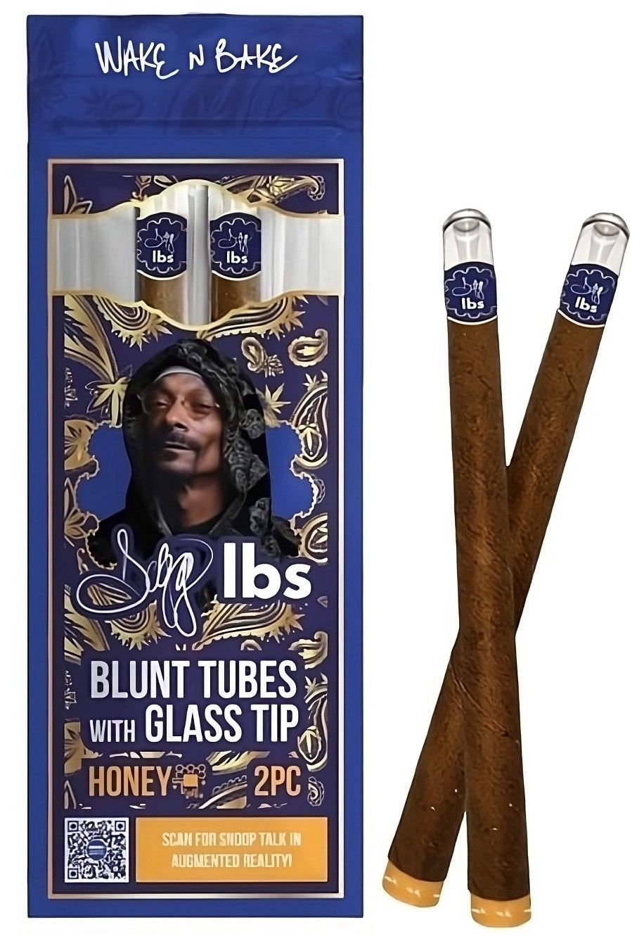 Dogg lbs - Blunt Tubes with Glass Tip (2CT)