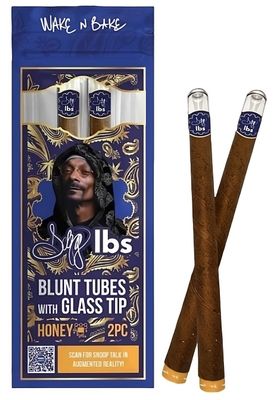 Dogg lbs - Blunt Tubes with Glass Tip (2CT)
