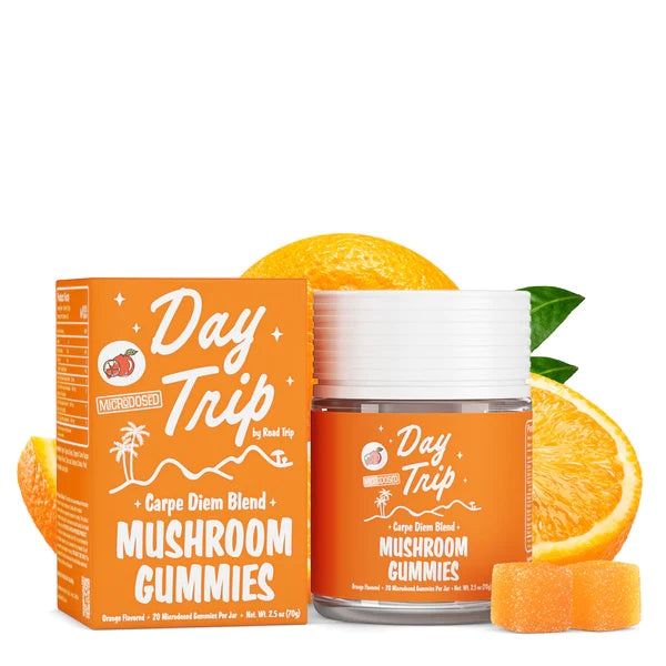 Day Trip MicroDose Mushroom Gummies - Carpe Diem Blend (20CT)