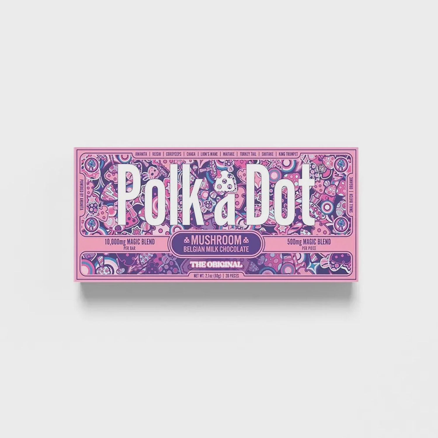 PolkADot Mushroom  Bar (500mg), Flavour: The Original