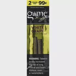 Game Cigarillos (2/99), Flavour: WHITE GRAPE