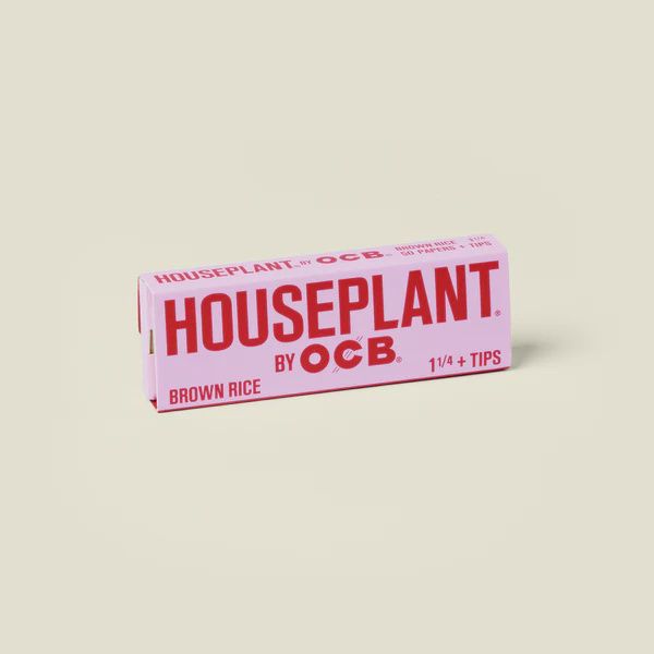 HousePlant Brown Rice Rolling Papers + Tips
