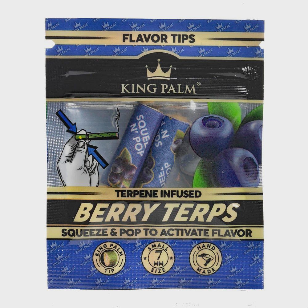 King Palm Flavor Tips, Flavour: Berry Terps (2PK)