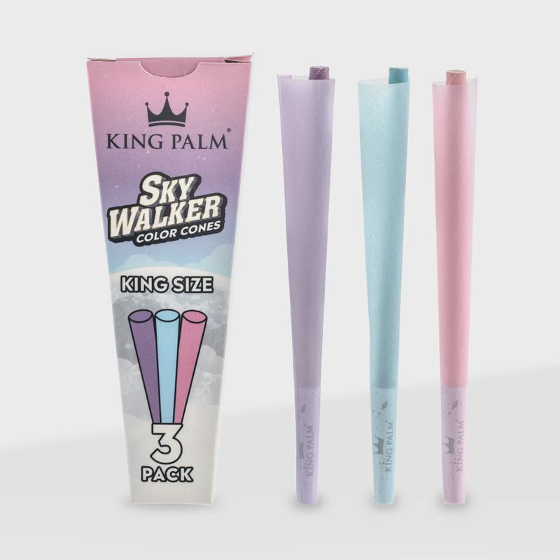 King Palm Skywalker Color Cones - King (3pk)