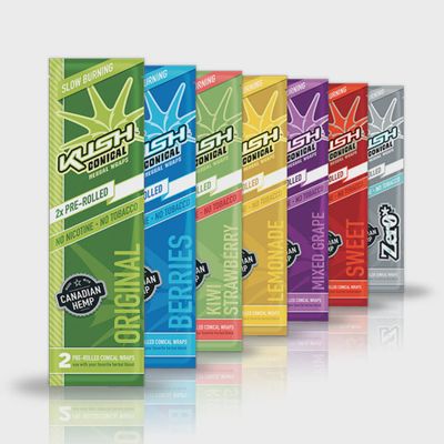 KUSH Hemp Wraps (2PK)