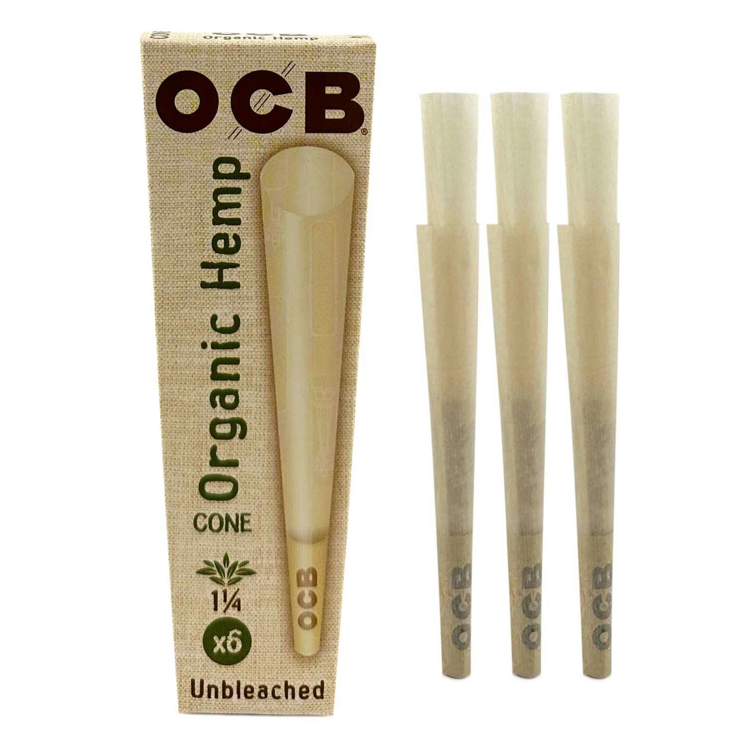 OCB Organic Hemp Cones, Size: 1 1/4