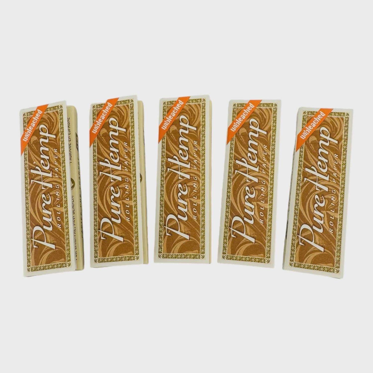 Pure Hemp Rolling Papers, Type: Unbleached - 1 1/4