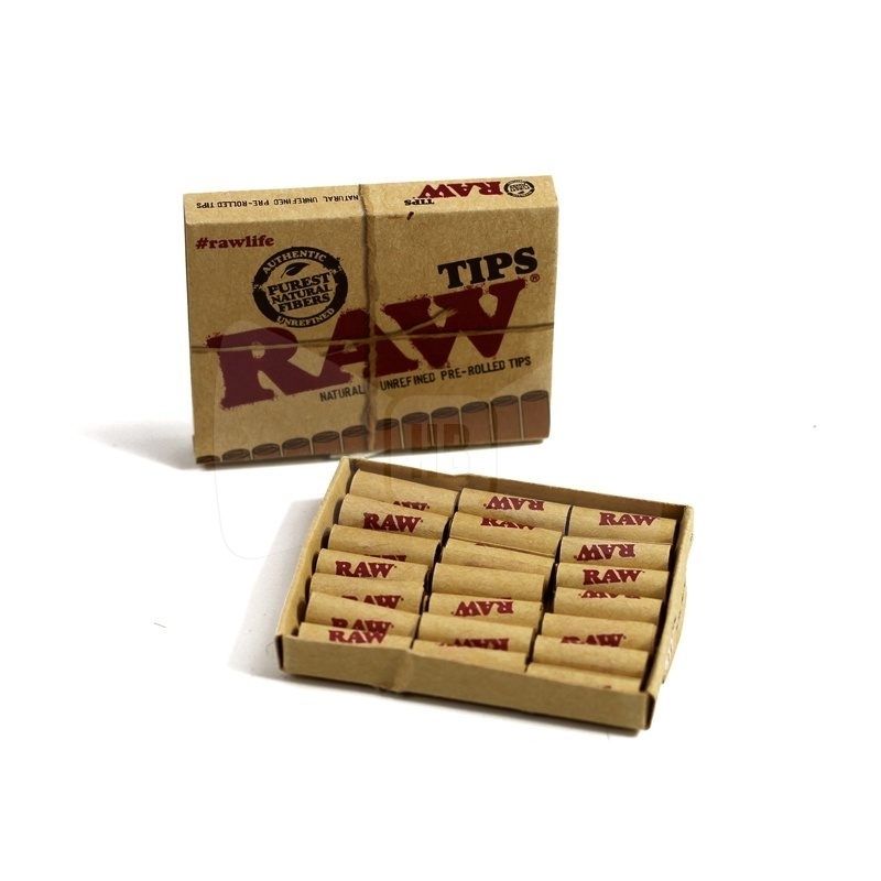 Raw Pre-Rolled Tips - 21CT