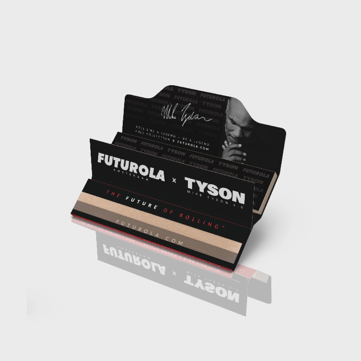 TYSON x Futurola - UnBleached King Slim Papers + Tips